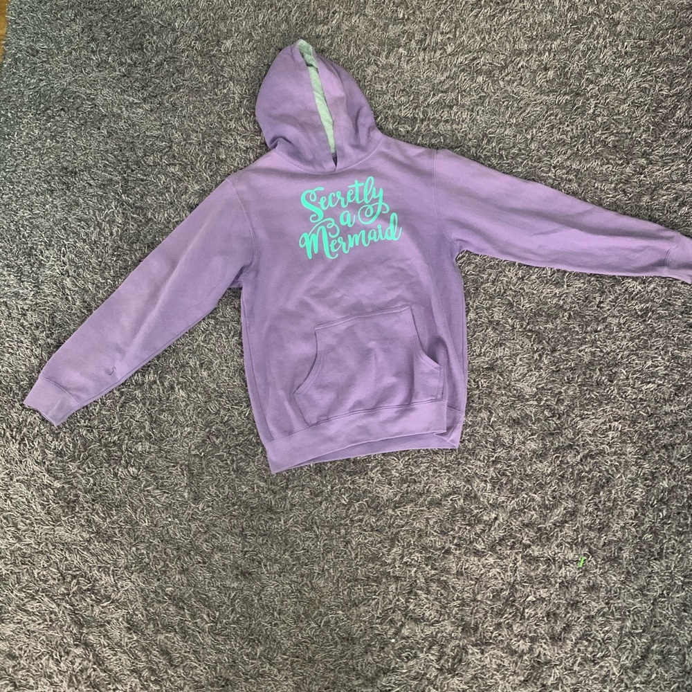 Purple sweatshirt